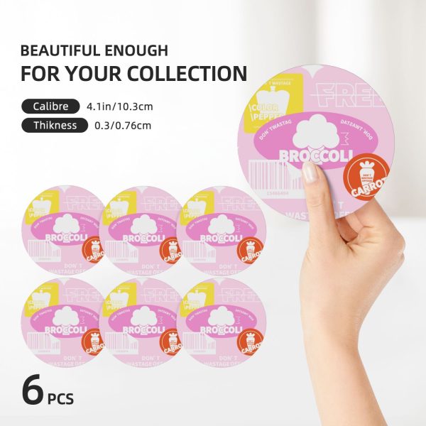 Ceramic Coaster Set Of 6 - Image 3