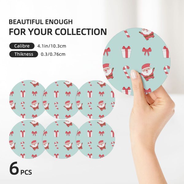 Ceramic Coaster Set Of 6 - Image 3