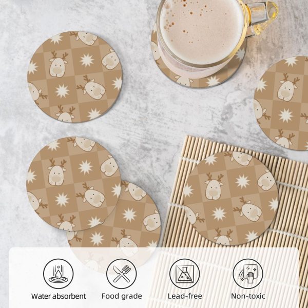 Ceramic Coaster Set Of 6 - Image 5