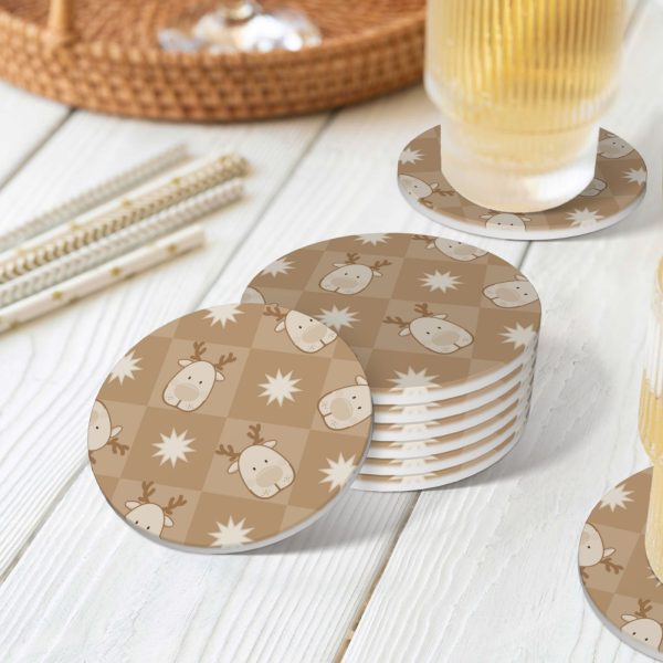 Ceramic Coaster Set Of 6 - Image 8