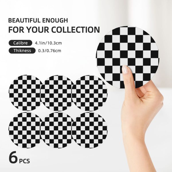 Ceramic Coaster Set Of 6 - Image 3