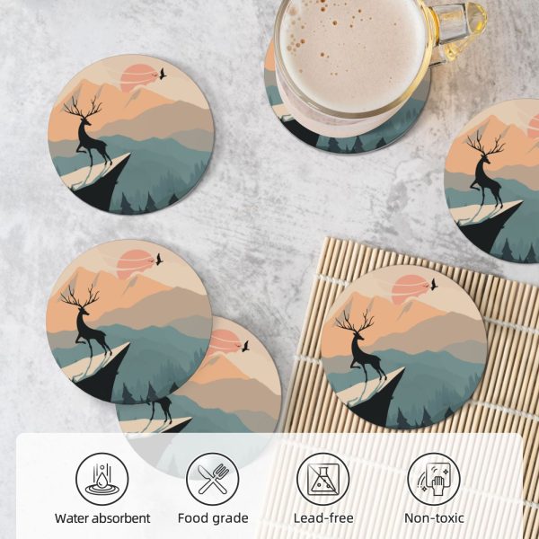 Ceramic Coaster Set Of 6 - Image 5