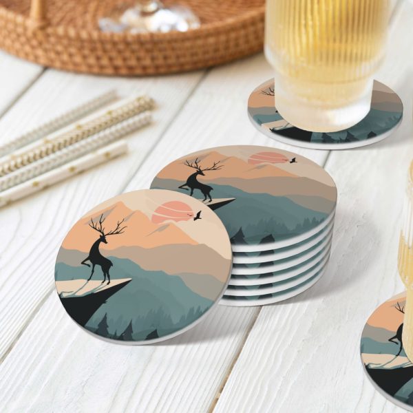 Ceramic Coaster Set Of 6 - Image 8